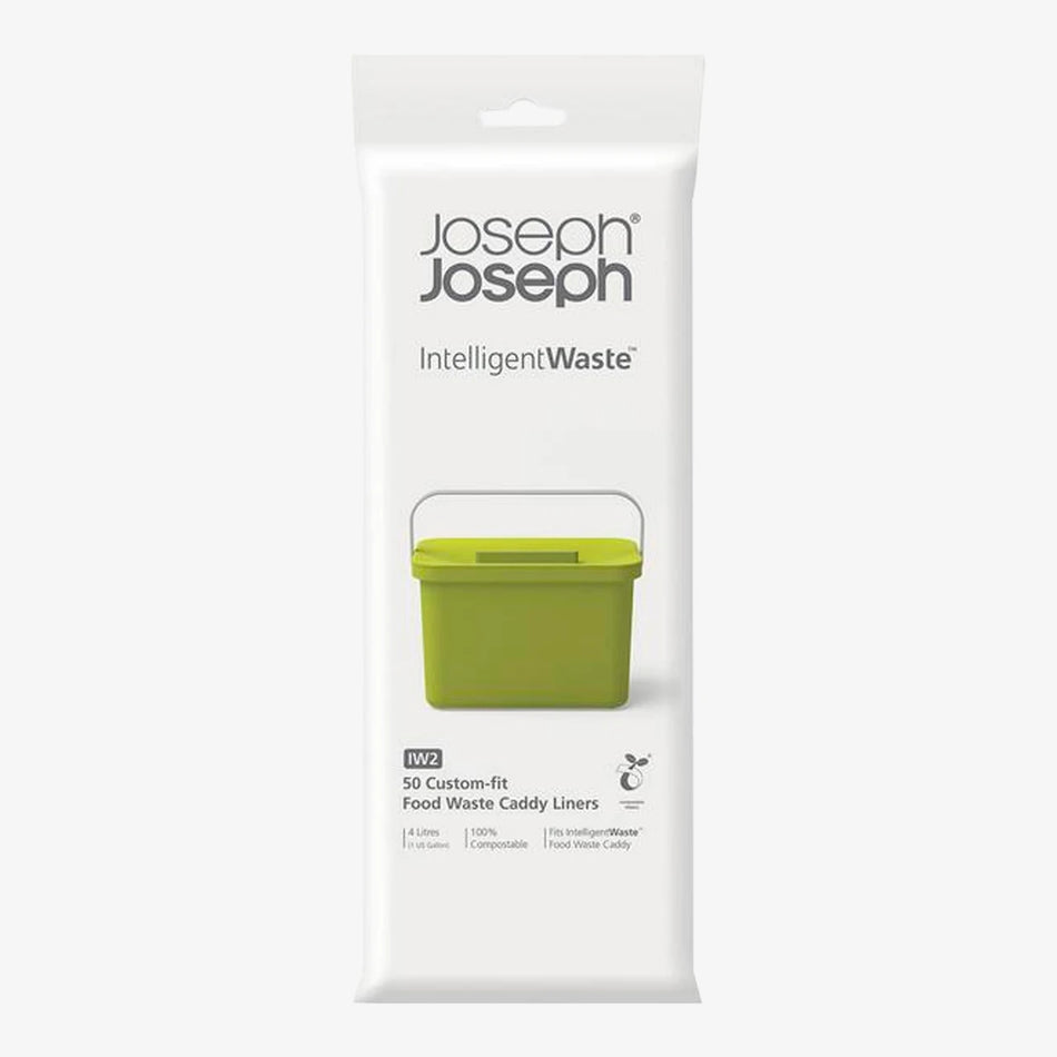 Joseph & Joseph Trash 50pk Food Wastle Liners for 4L Caddy