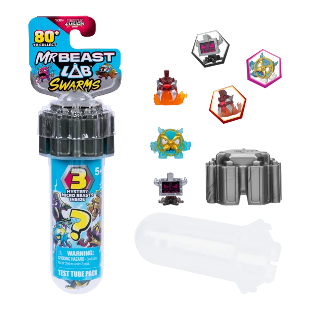 Mr Beast Lab Swams S4 Test Tube 3 Pack