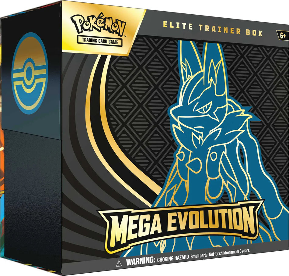 Pokemon TCG Mega Evolution Elite Trainer Box Lucario
