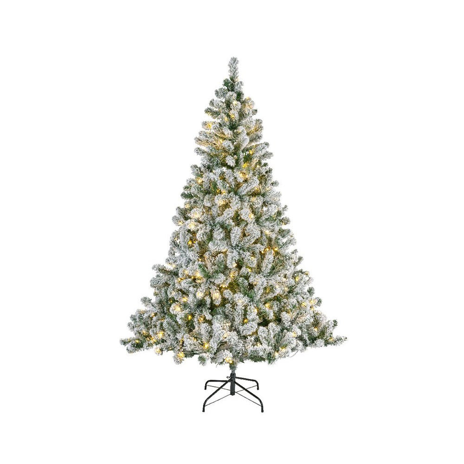 Imperial Pine Snowy Pre-Lit Christmas Tree 7ft / 210cm