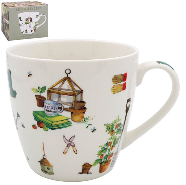 L&P Green Fingers Breakfast Mug