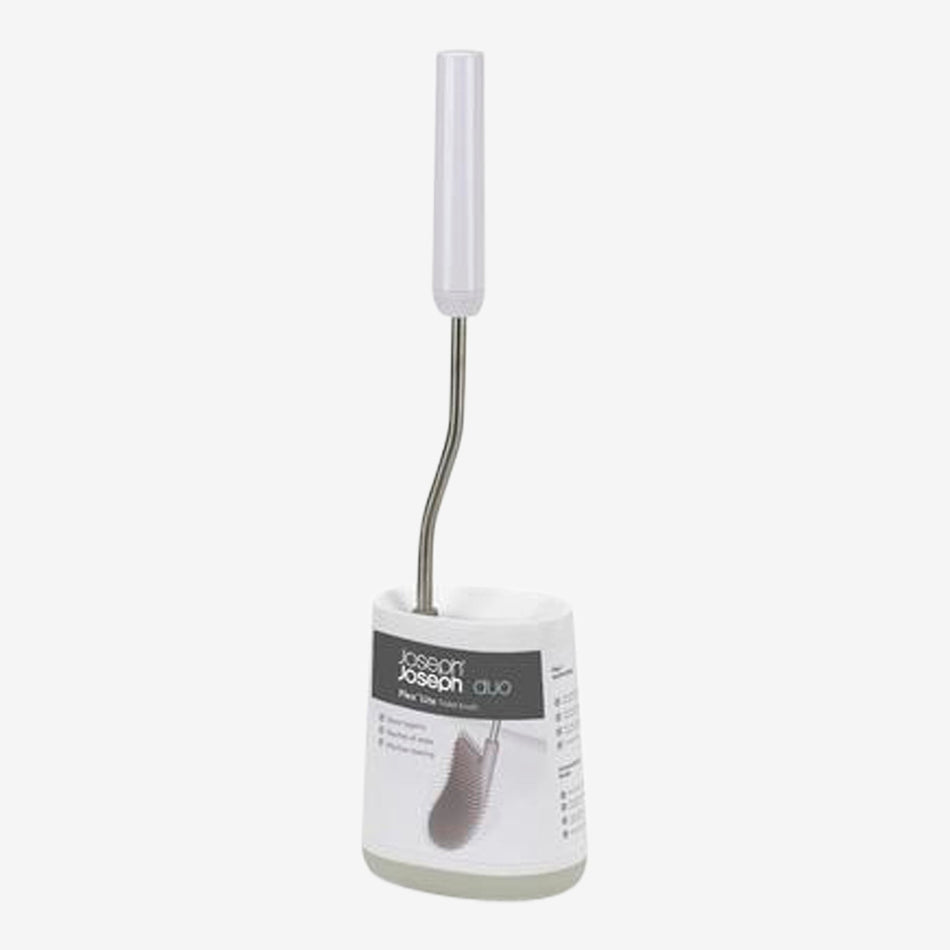 Joseph & Joseph Flexi Duo Lite Steel Toilet Brush Grey