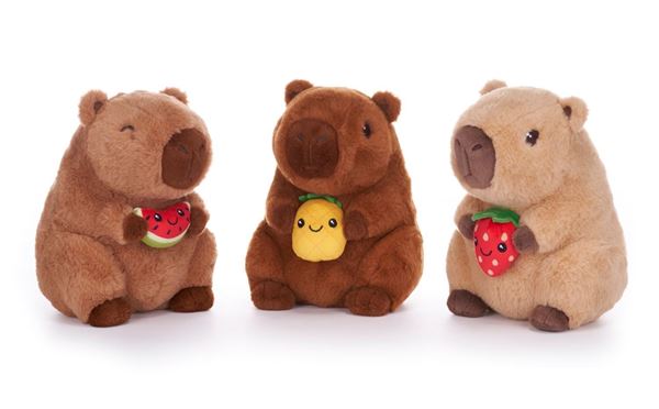 Capybara with Fruits Assorted