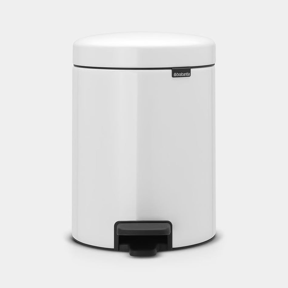 Brabantia Pedal Bin 5L White