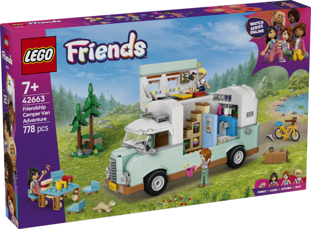 Lego Friendship Camper Van Adventure
