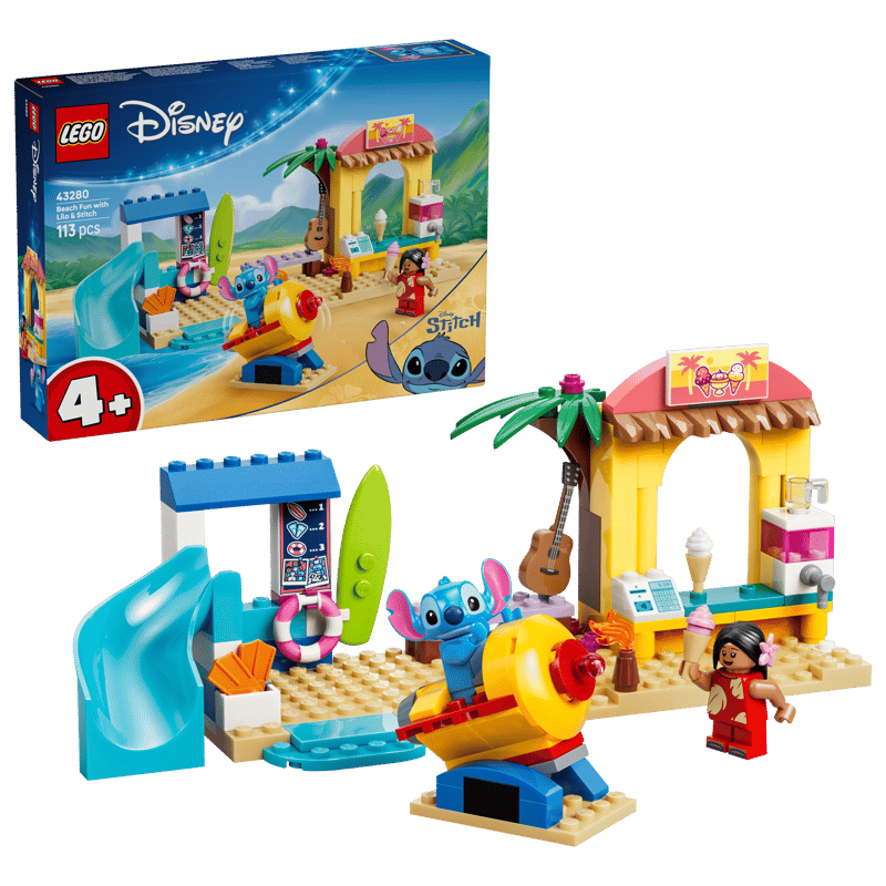 Lego Beach Fun with Lilo & Stitch