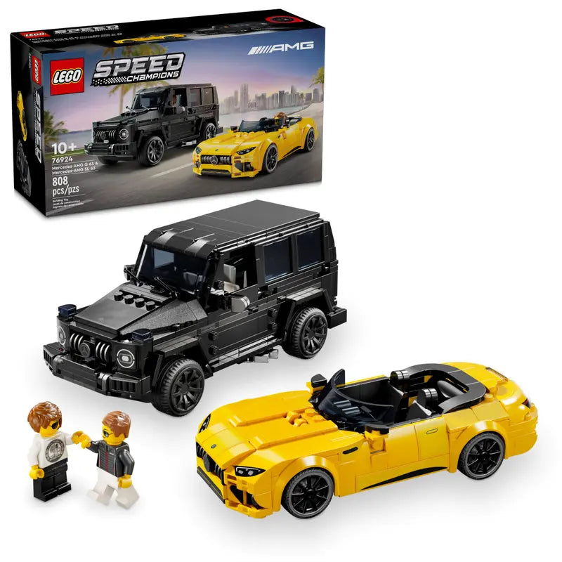 Lego Mercedes-AMG G63 & Mercedes SL63