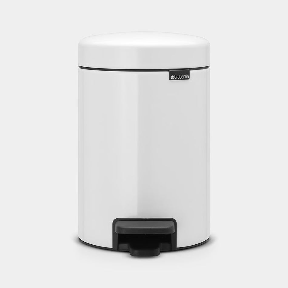 Brabantia Pedal Bin 3L White