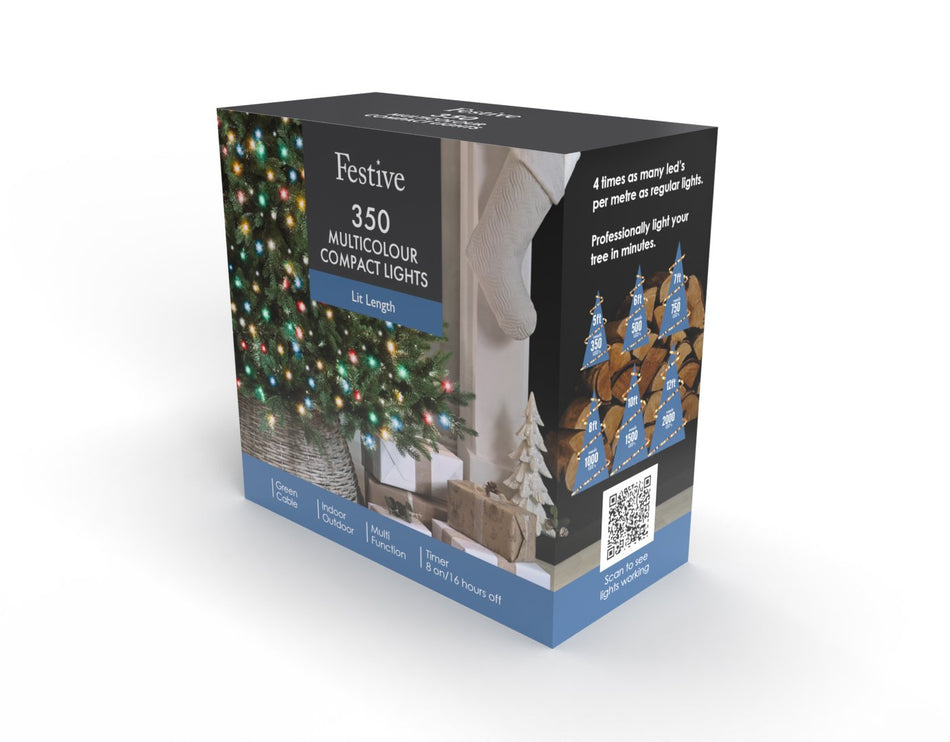 350 Compact Lights Multi Coloured