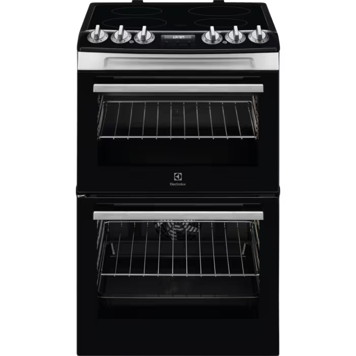 Electrolux 55cm Freestanding Twin Cavity Electric Cooker