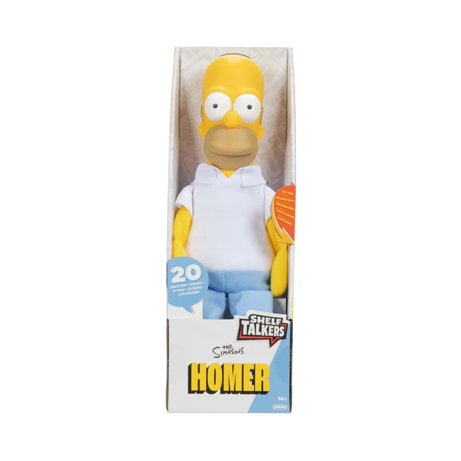 Homer Figure The Simpsons Shelf Talkers