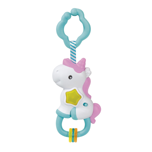 Unicorn Interactive Rattle Clementoni