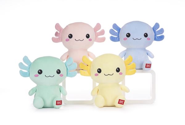 9.5"/24cm Kawaii Kuties Axolotol Assorted