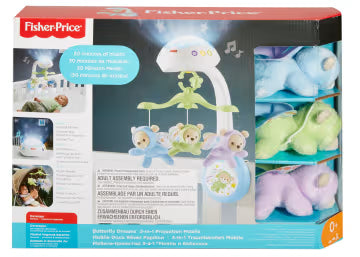 Fisher Price Butterfly Dreams 3-in-1 Projection Mobile