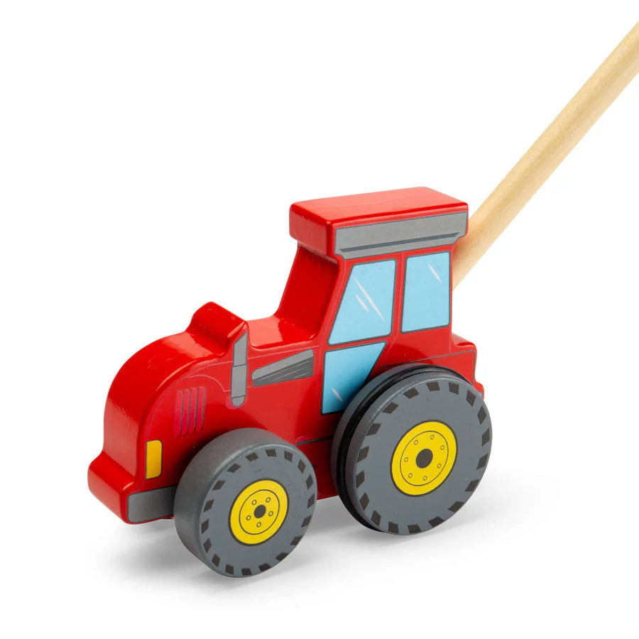 Tractor Push Along Bigjigs