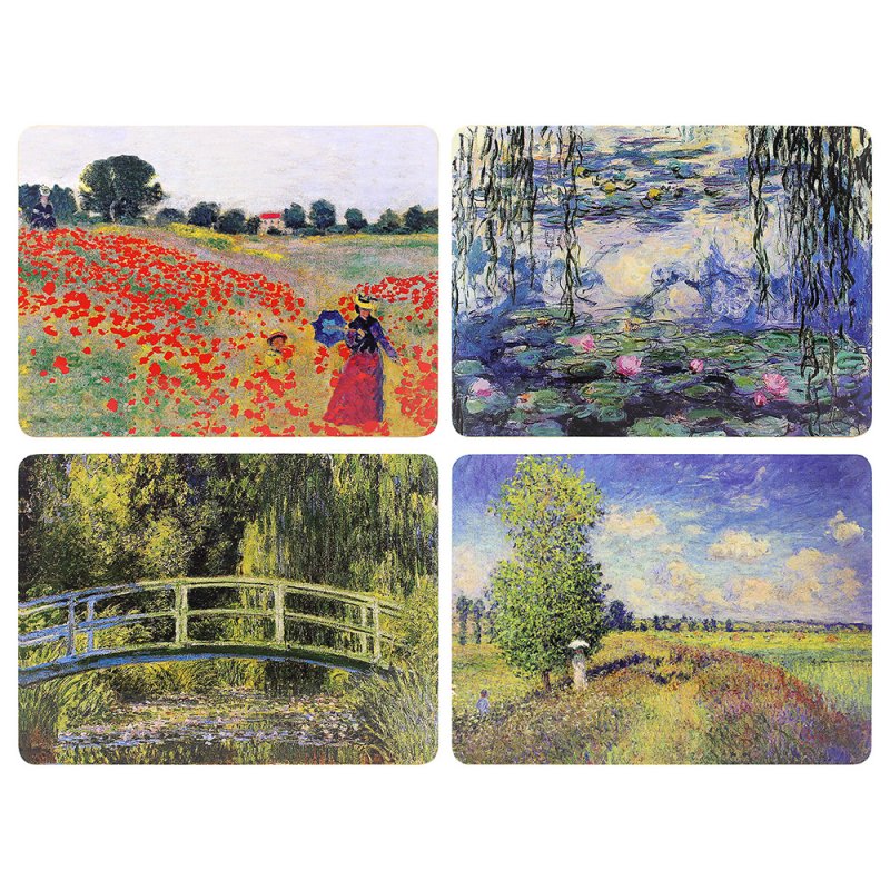 L&P Claude Monet Placemats Set 4