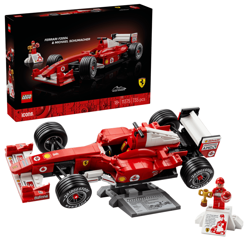 Lego Ferrari F2004 & Michael Schumacher