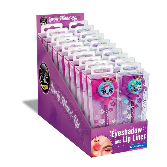 Eyeshadow & Lip Liner Flowers 20 Crazy Chic