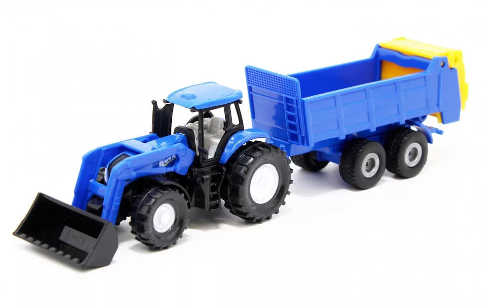 Siku 1:87 New Holland W/Universal Manure Spreader