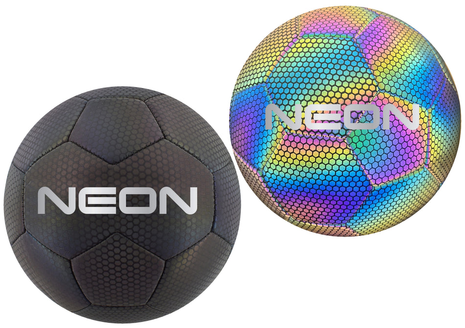 32 Panel Reflective Football - Neon