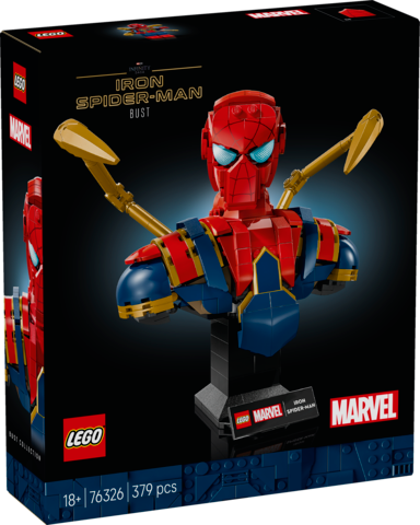 Lego Iron Spiderman Bust