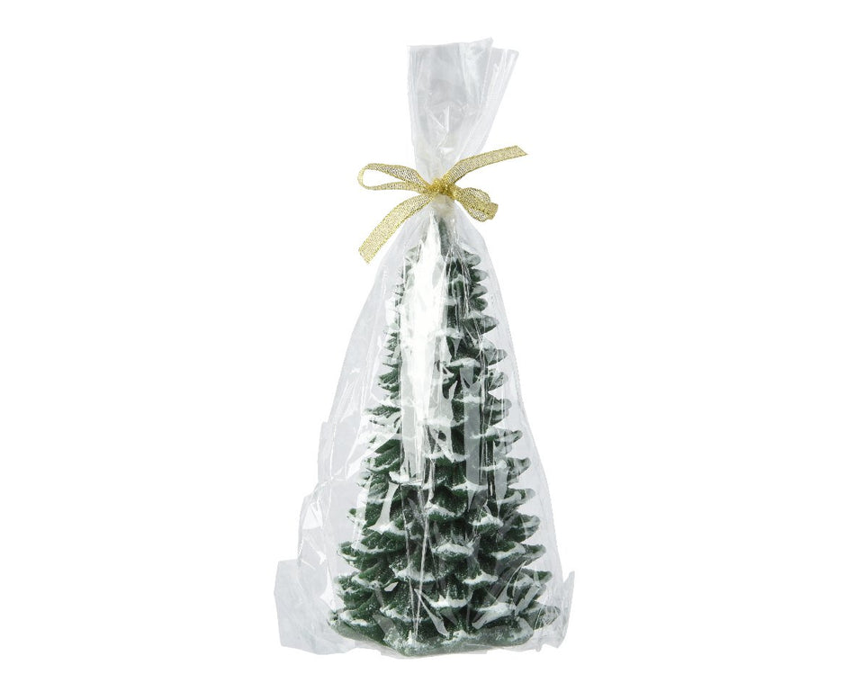 9cm Tree Candle in Light Green