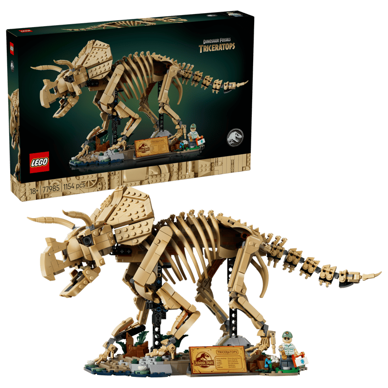 Lego Dinosaur Fossils Triceratops