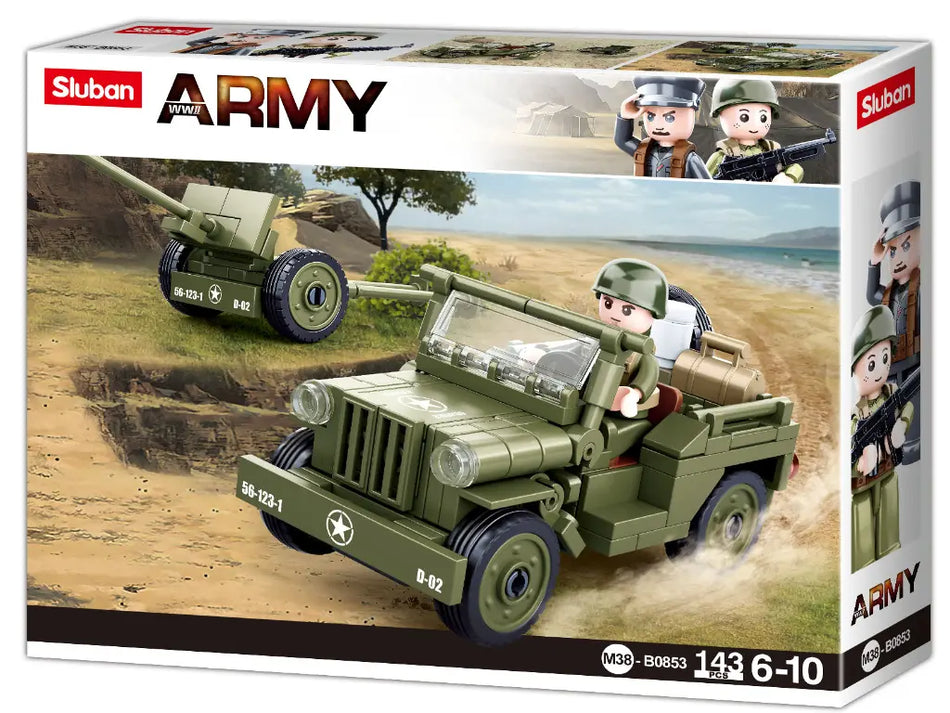 Sluban WWII Willys Jeep