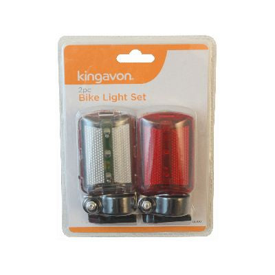 2 Piece Bicycle Light Set