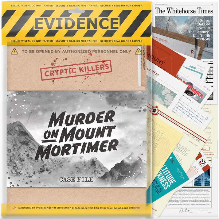 Cryptic Killers - Murder at Mount Mortimer