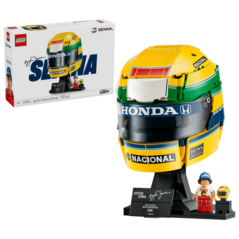 Lego Ayrton Senna Helmet