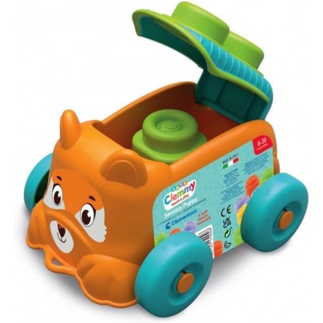 Soft Clemy Sensory Puppy Car Clementoni