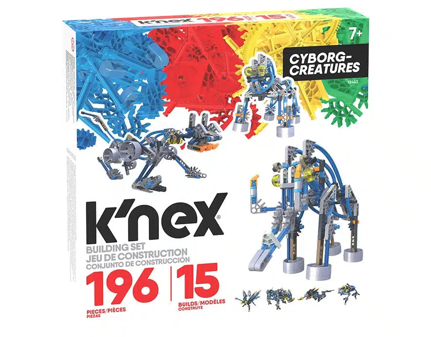 K'nex Classics 196 Piece 15 Model Cyborg Building Set