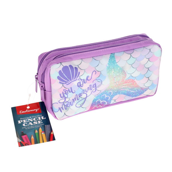 Emotionery 2 Pocket Pencil Case - Mermaid