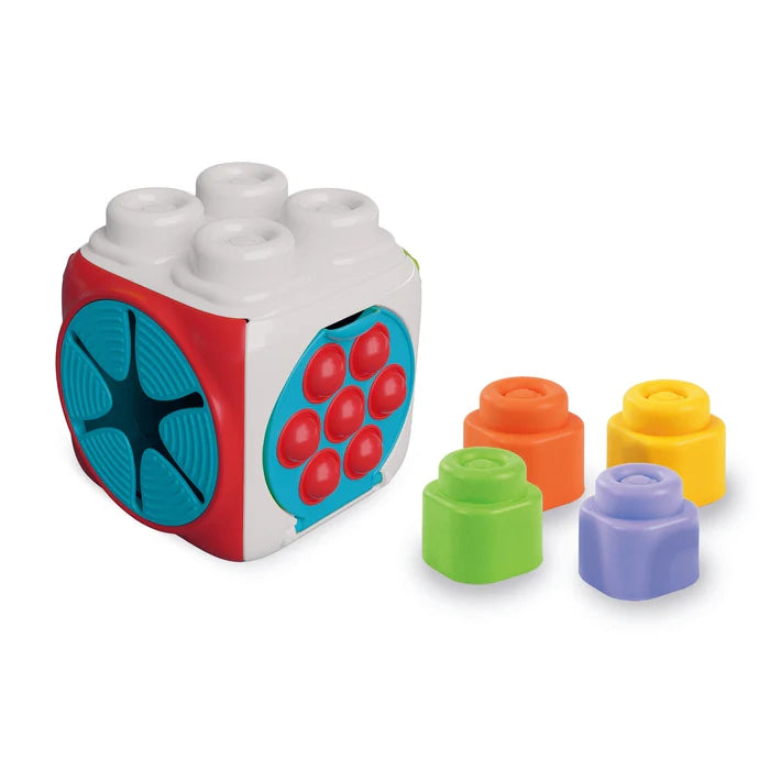 Soft Sensory Activity Cube Clementoni
