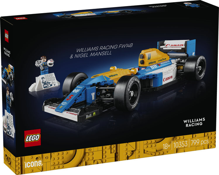 Lego Williams Racing FW14B & Nigel Mansell