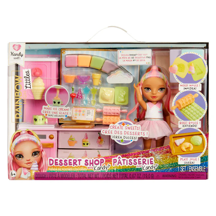 Rainbow High Little Dessert Shop with Kandy Playset