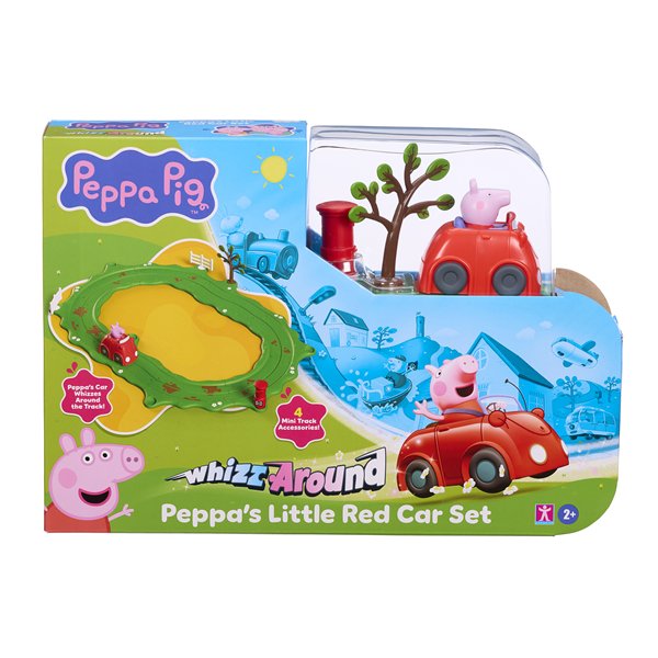 Peppa Pig's Whizz Around Little Red Car Set