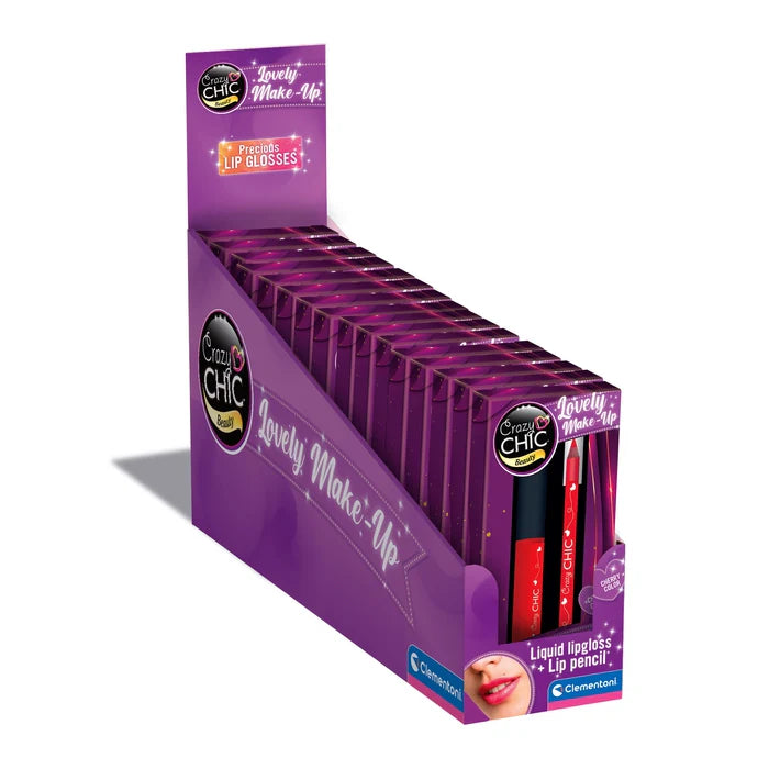 Lip Gloss & Lip Pencil Cherry Colour 16 Crazy Chic