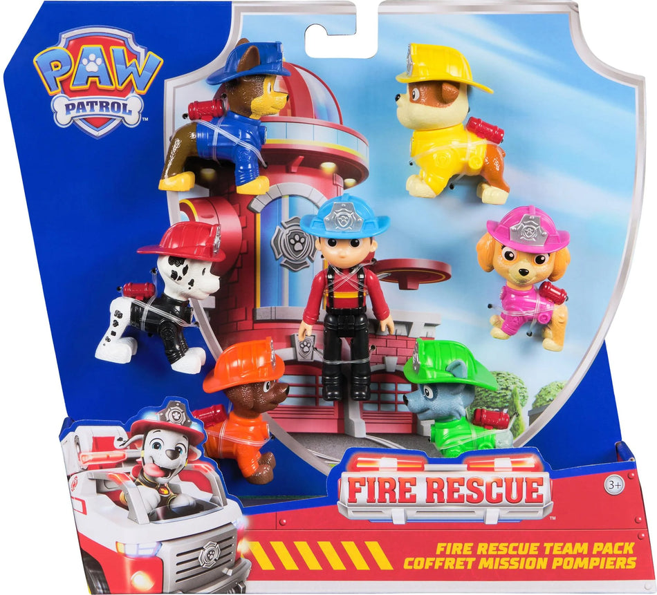 Paw Patrol Fire Rescue Figure Pack
