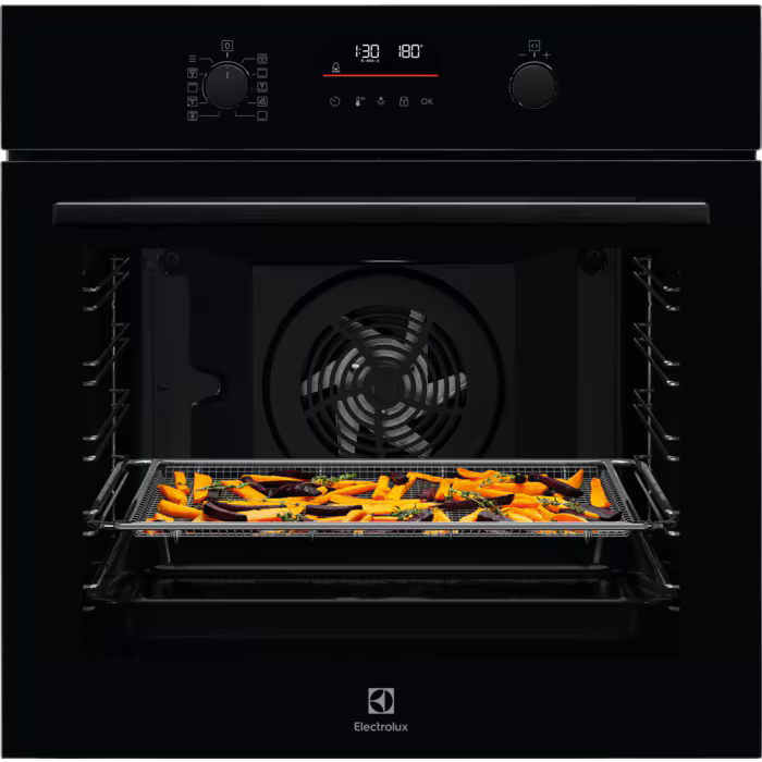 Electrolux Built In Single Oven Black