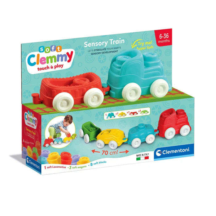 Sensory Train Touch & Play Clementoni