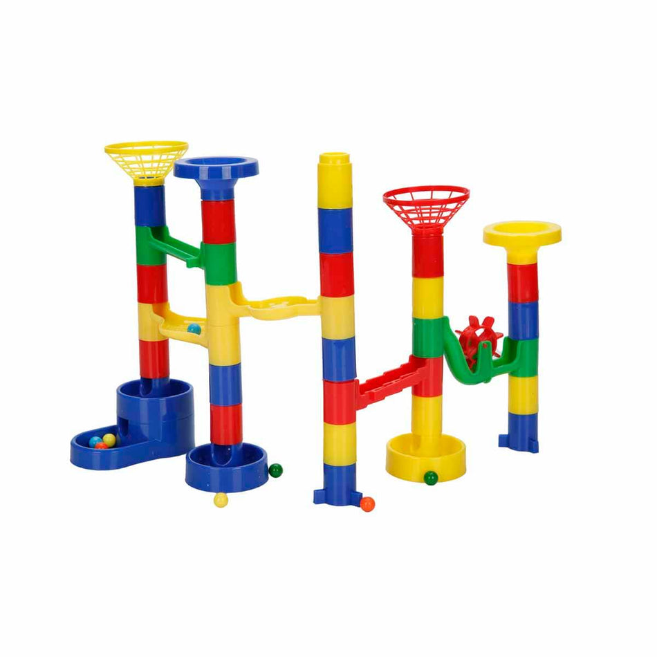 50 Piece Marble Run Game
