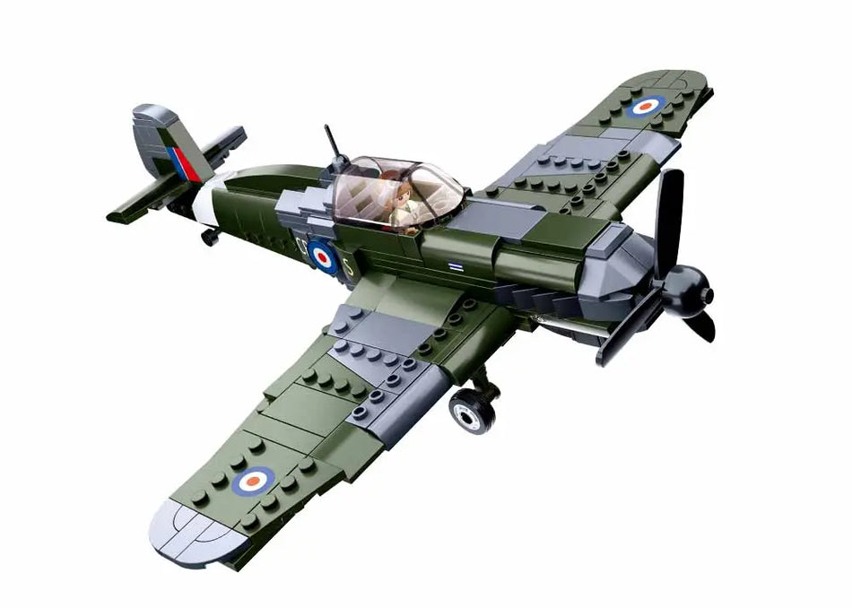 Sluban WWII Royal Air Force Spitfire Fighter 712