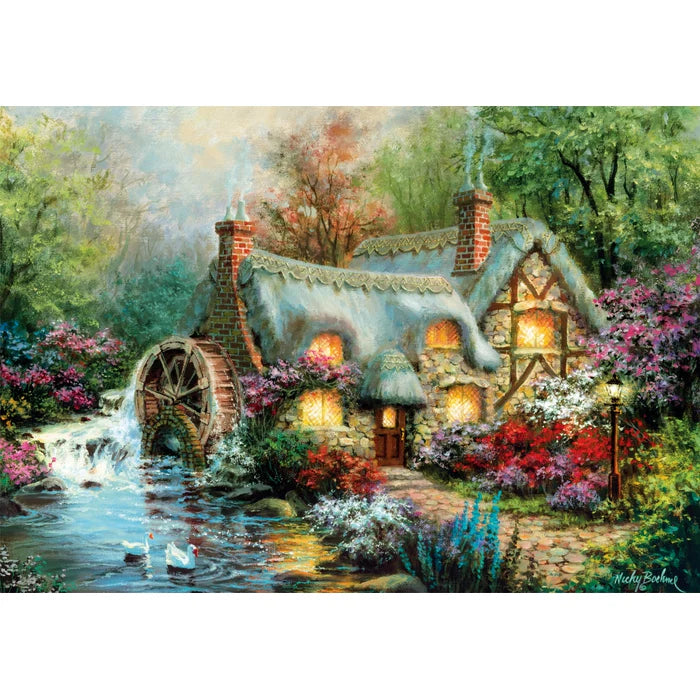 1500 Piece Country Retreat Puzzle Clementoni