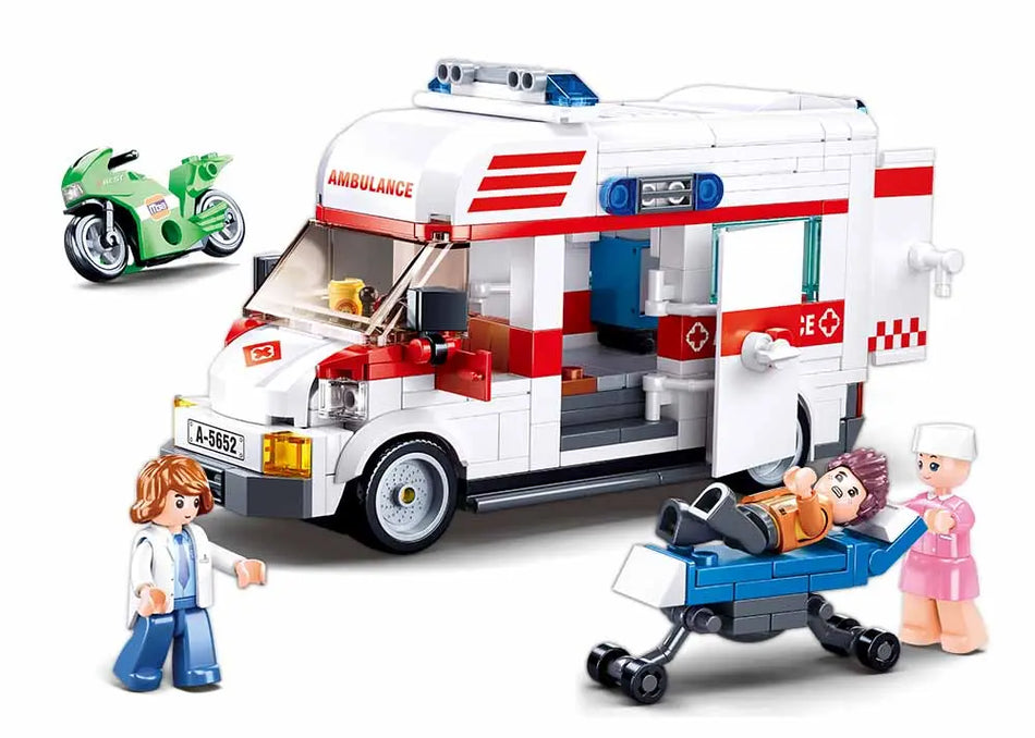 Sluban Ambulance (328 Piece) 1065