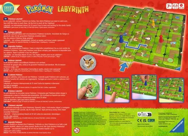 Smart Choice Pokemon Labyrinth Game Ravensburger