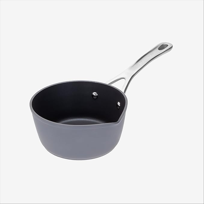 Laura Ashley 6.4"/16cm Saucepan & Milkpan Dark Slate