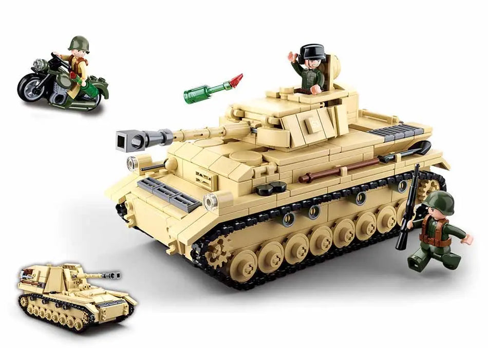 Sluban Tank Panzar IV (543 Piece) 693