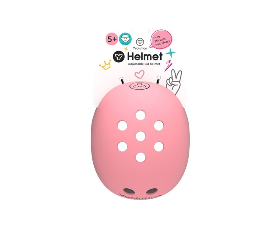 Yvolution Helmet Small Pink